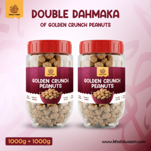 Golden Crunch Peanuts – Double Dhamaka Offer (1000G + 1000G)