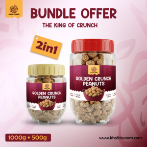 Golden Crunch Peanuts – Bundle Offer (2 in 1: 1000G + 500G)